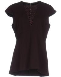 Pinko - Plum Top Viscose, Polyamide, Elastane - Lyst