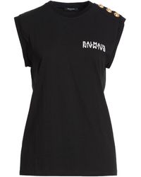 Balmain - T-Shirt - Lyst