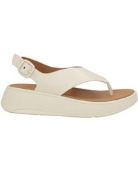 Fitflop - Thong Sandal Leather, Rubber - Lyst