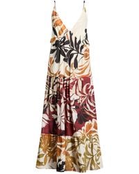 Please - Maxi Dress Cotton, Viscose - Lyst