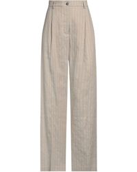8pm - Pants Linen, Cotton, Viscose - Lyst