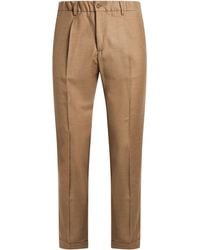 Briglia 1949 - Camel Pants Virgin Wool, Elastane - Lyst
