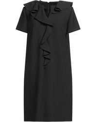 Paule Ka - Midi Dress Polyester, Viscose, Cotton, Elastane - Lyst