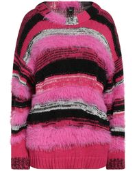 Pinko - Fuchsia Sweater Acrylic, Wool, Alpaca Wool, Polyamide - Lyst