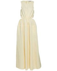 Jil Sander Long Dress - Yellow