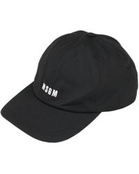 MSGM - Hat Polyester, Cotton - Lyst
