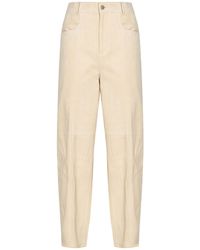 Eleventy - Ivory Pants Sheepskin - Lyst