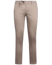 Barbati - Khaki Pants Cotton, Elastane - Lyst