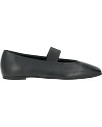 SEBAS. - Ballet Flats Leather - Lyst