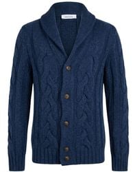Gran Sasso - Cardigan Virgin Wool, Polyamide - Lyst