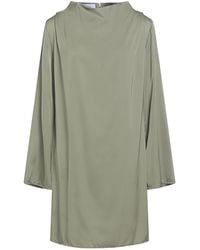 Soallure - Military Mini Dress Polyester, Elastane - Lyst