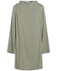 Soallure - Military Mini Dress Polyester, Elastane - Lyst