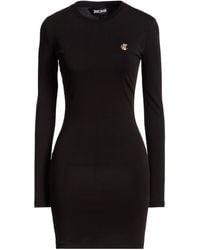 Just Cavalli - Mini Dress Cotton, Elastane - Lyst