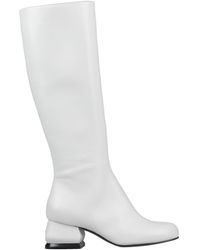 Marni Knee Boots - White