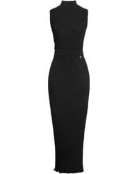 Elisabetta Franchi - Maxi Dress Viscose, Polyester, Metallic Polyester - Lyst