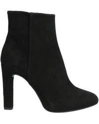 unisa black leather ankle boots