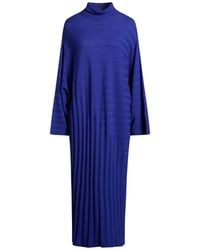 Marina Rinaldi - Bright Midi Dress Virgin Wool - Lyst