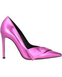 Luciano Padovan - Fuchsia Pumps Leather - Lyst