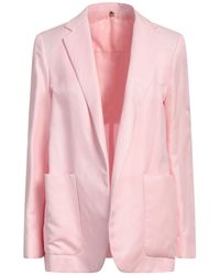 N_8 - Blazer Linen, Silk - Lyst