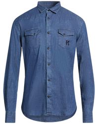 KARL LAGERFELD - Denim Shirt - Lyst