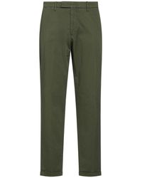MICHELE CARBONE - Pants Cotton, Elastane - Lyst