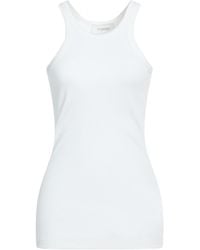 Sportmax - Tank Top Cotton, Silk, Elastane - Lyst