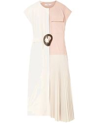 Tibi Long Dress - White