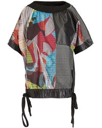 NO KA 'OI - Nula Top With Embroidery Sweatshirt Cotton, Polyamide, Polyester, Elastane - Lyst
