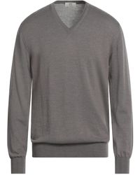 Abkost - Khaki Sweater Virgin Wool - Lyst