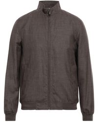 Pal Zileri - Dark Jacket Wool, Silk, Linen, Cotton, Polyamide - Lyst