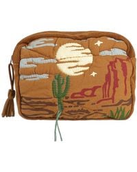 ARIZONA LOVE - Handbag Cotton, Linen, Cow Leather - Lyst