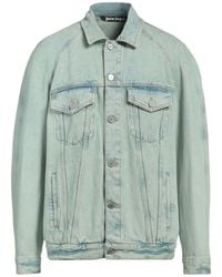 Palm Angels - Capospalla Jeans - Lyst
