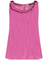 Camicettasnob - Top Cotton - Lyst