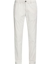 White Sand - Light Pants Cotton, Tencel, Silk, Elastane - Lyst