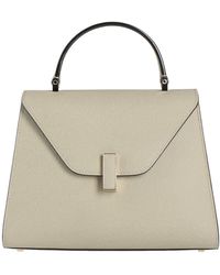Valextra - Taupe Handbag Calfskin - Lyst