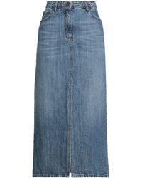 Ottod'Ame - Jeansrock - Lyst