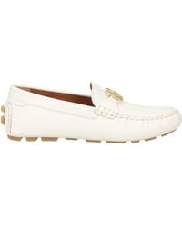 Bally - Ivory Loafers Leather - Lyst