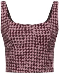 VANESSA SCOTT - Top Polyester, Wool - Lyst
