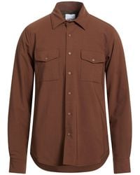 Aspesi - Shirt Polyester, Virgin Wool, Elastane - Lyst