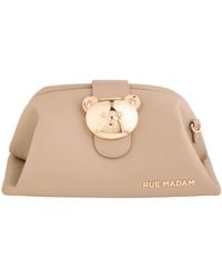 Rue Madam - Taupe Handbag Polyurethane - Lyst