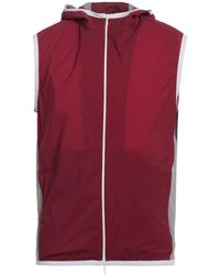 Herno - Burgundy Vest Polyamide, Elastane - Lyst