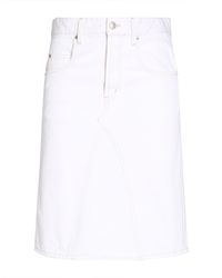 Isabel Marant - Denim Skirt Cotton - Lyst