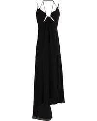 ANDAMANE - Midi Dress Silk, Elastane - Lyst