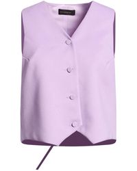 ANDAMANE - Lilac Tailored Vest Polyester - Lyst