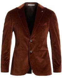 Tagliatore - Blazer Cotton, Elastane - Lyst