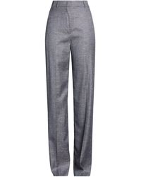 Max Mara - Pants Virgin Wool, Viscose, Linen - Lyst