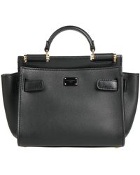 Dolce & Gabbana - Handbag Leather, Textile Fibers - Lyst