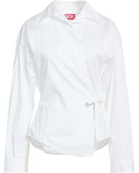 DIESEL - Top Cotton, Nylon, Elastane - Lyst