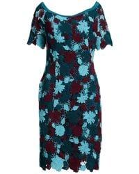 Clips - Midi Dress Wool, Acrylic, Polyester - Lyst