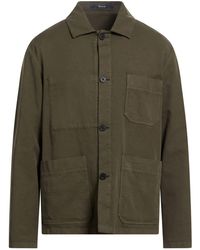 Drumohr - Military Jacket Cotton, Elastane - Lyst